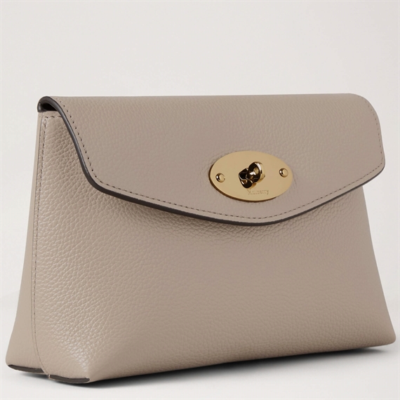 Mulberry Darley Cosmetic Pouch Cashmere Taupe
